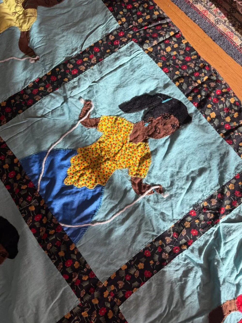 Unique African American Quilt (unfinished)